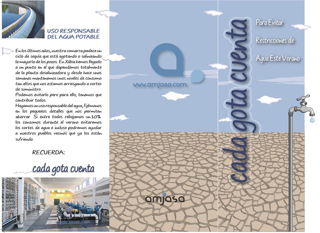 Campaña Amjasa ahorro agua