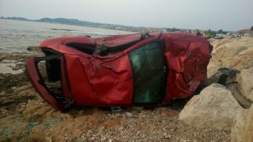 Coche siniestrado