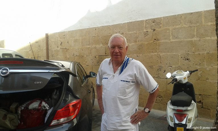 José Manuel García Margallo en Xàbia