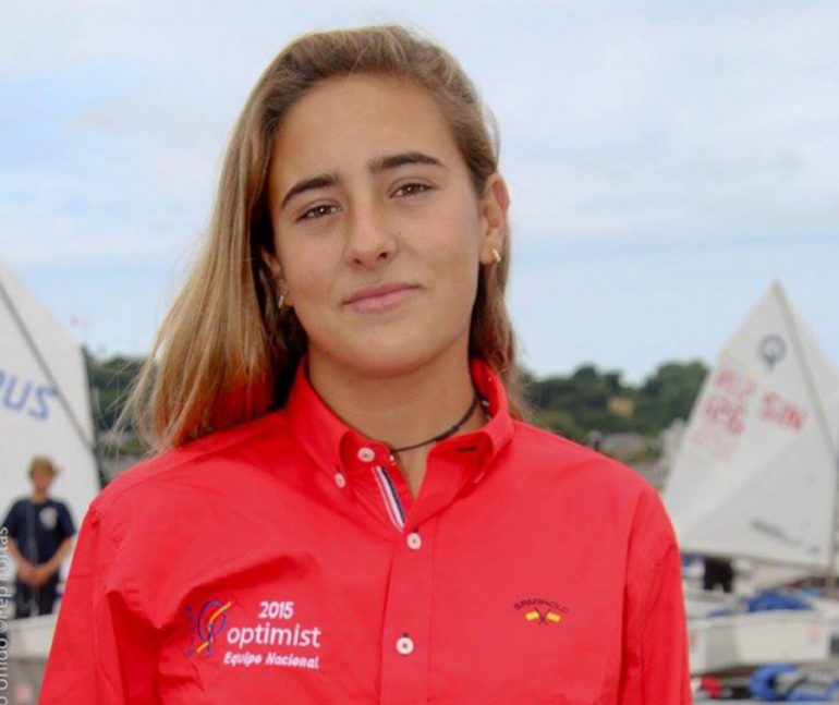 Julia Miñana campeona de Europa de Optimits