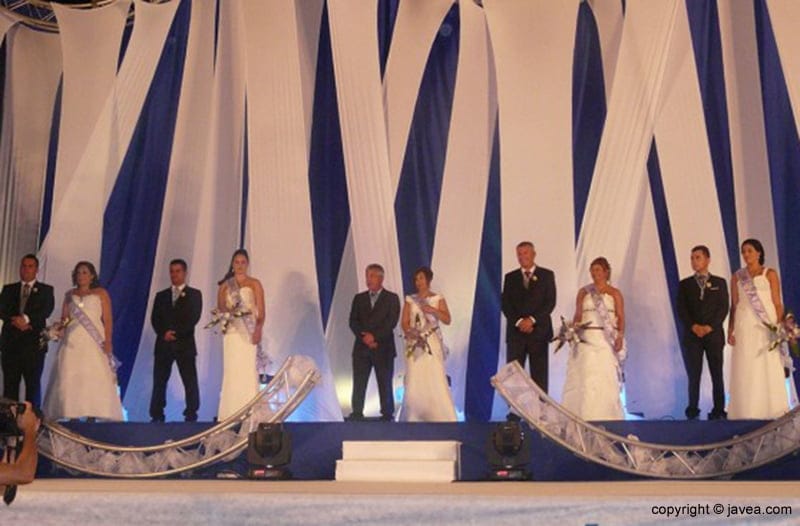 Presentación de las damas