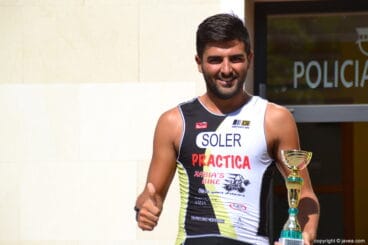 Toni Soler en el podium