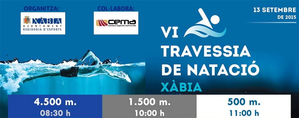 Cartel Travesía Xàbia