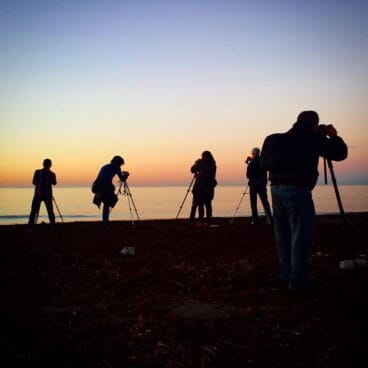 Clases en la playa Caulinphoto