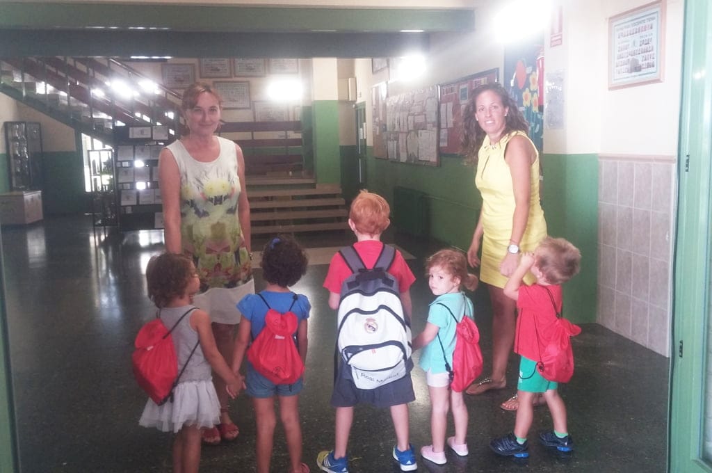 Escola Matinera en el colegio Vicente Tena