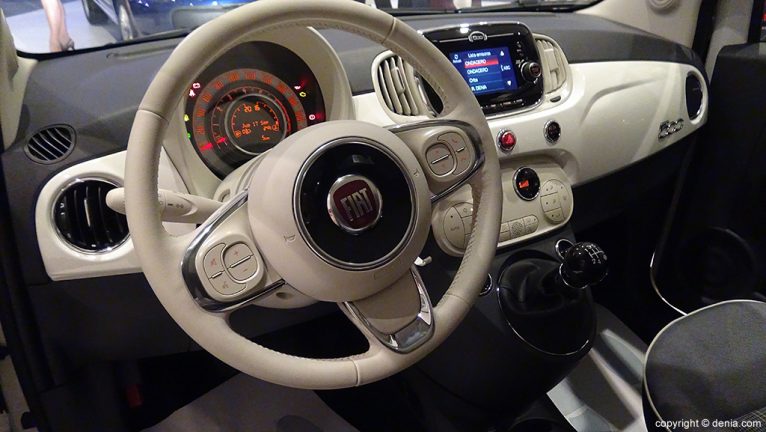 nouvel intérieur Fiat 500