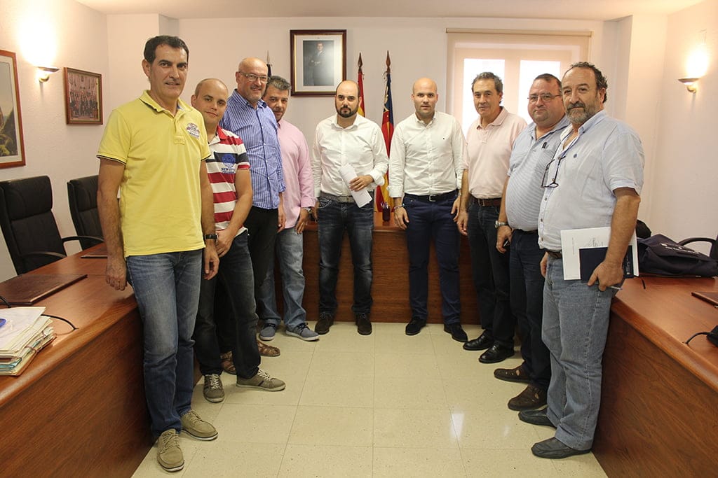 Reunión Josep Femenía y Carlos Llinares