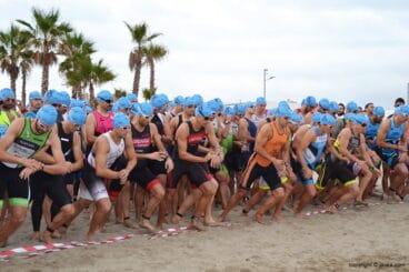 Salida masculina Triatlón Olímpico