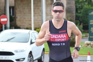 Sergio Torres en el segmento de carrera