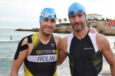 Víctor Froilan con un buen amigo