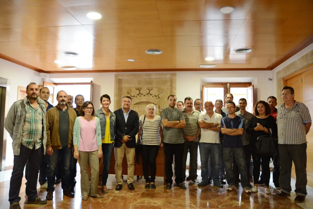 Alumnos y docentes del Taller de Empleo Xábia Impulsa