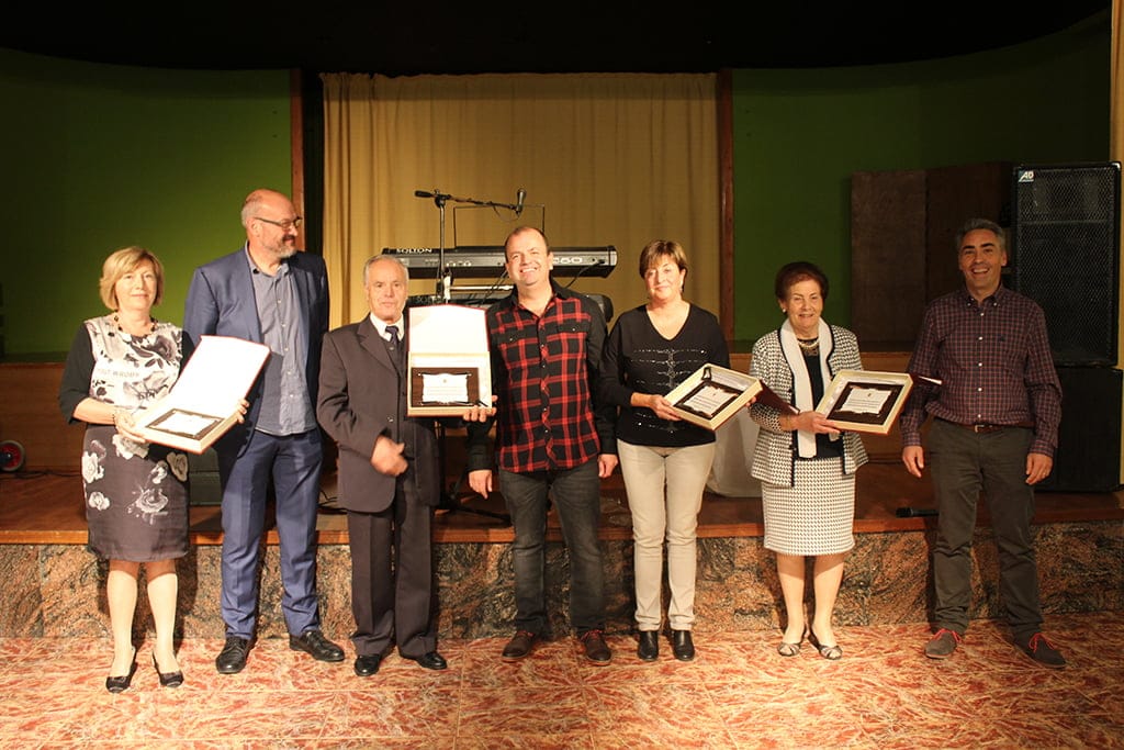 Antiguos presidentes de la Asociación de jubilados de Benitatxell