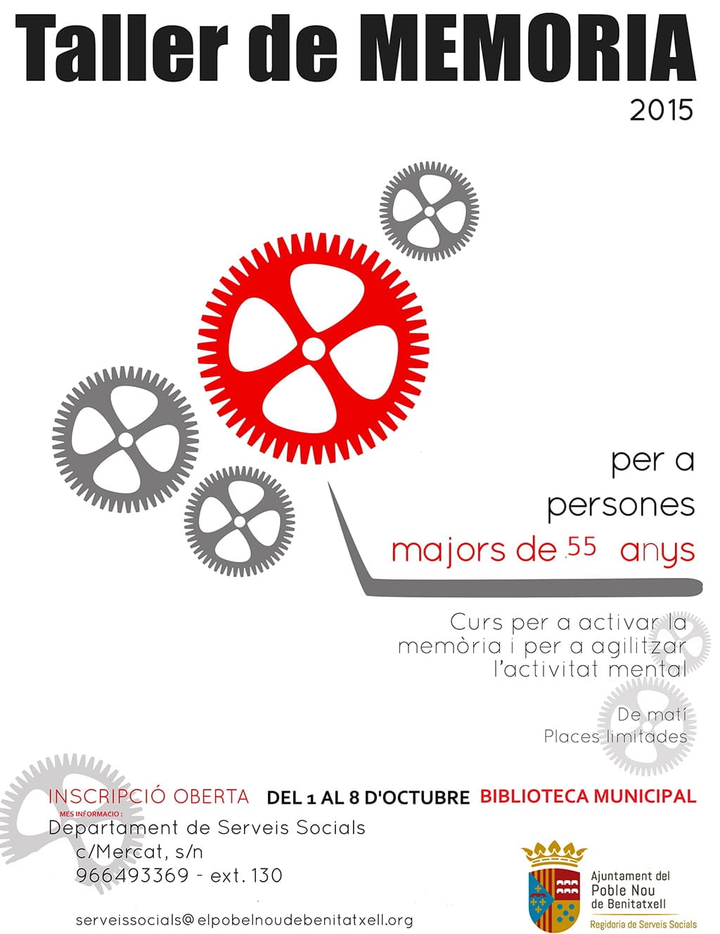 Cartel del Taller de Memoria