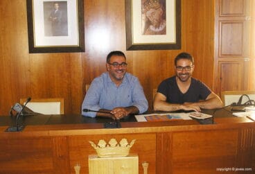 Cesc Camprubí y Jaime Más en la presentación de La Mar de Tapes