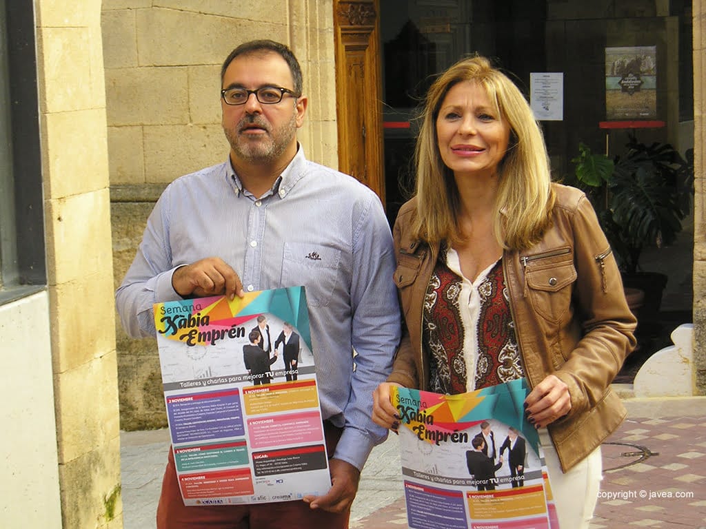 Cesc Camprubí y Josette Russo