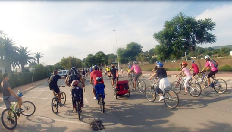 Día de la bicicleta en Jávea