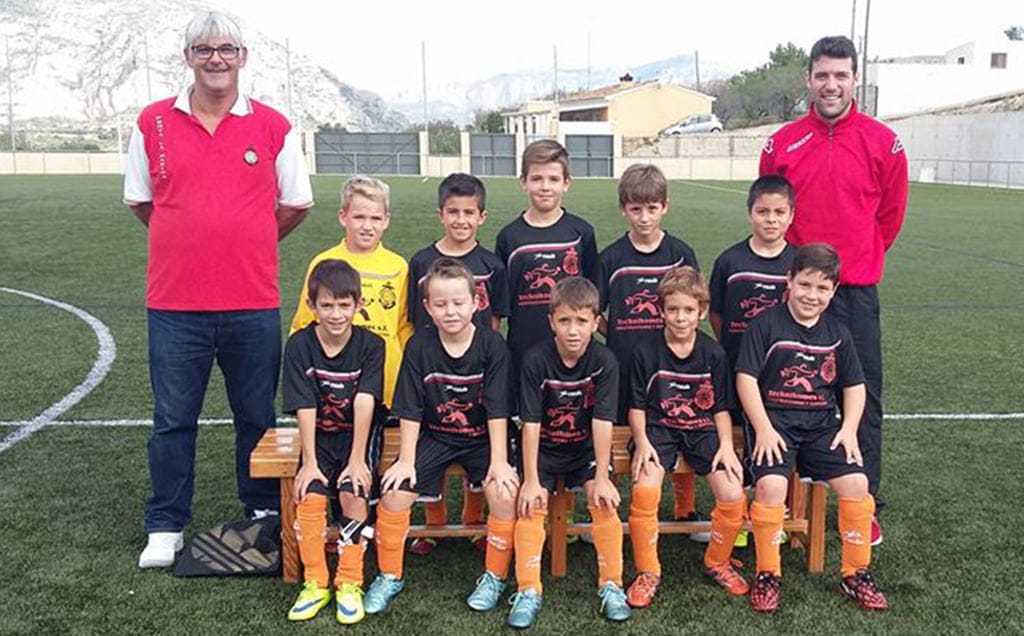 Equipo Benjamín de la Peña La Marina
