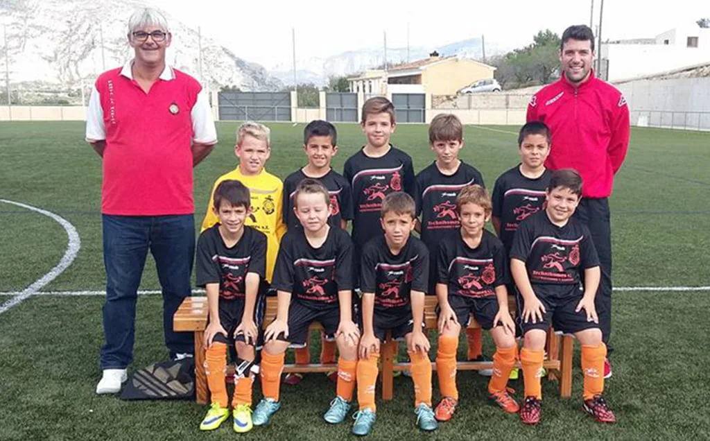 Equipo Benjamín de la Peña La Marina