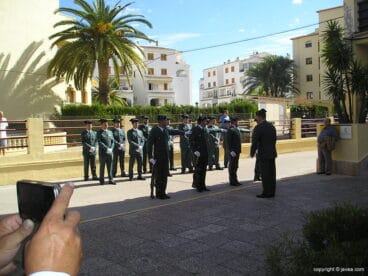 Formación de la Guardia Civil