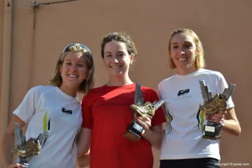 Molly Woods con Escortell y Ferrer
