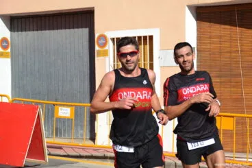 Sergi Torres entrando en meta