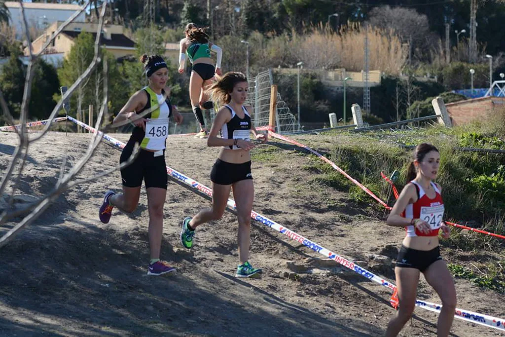 Carmen Bolufer en un cross