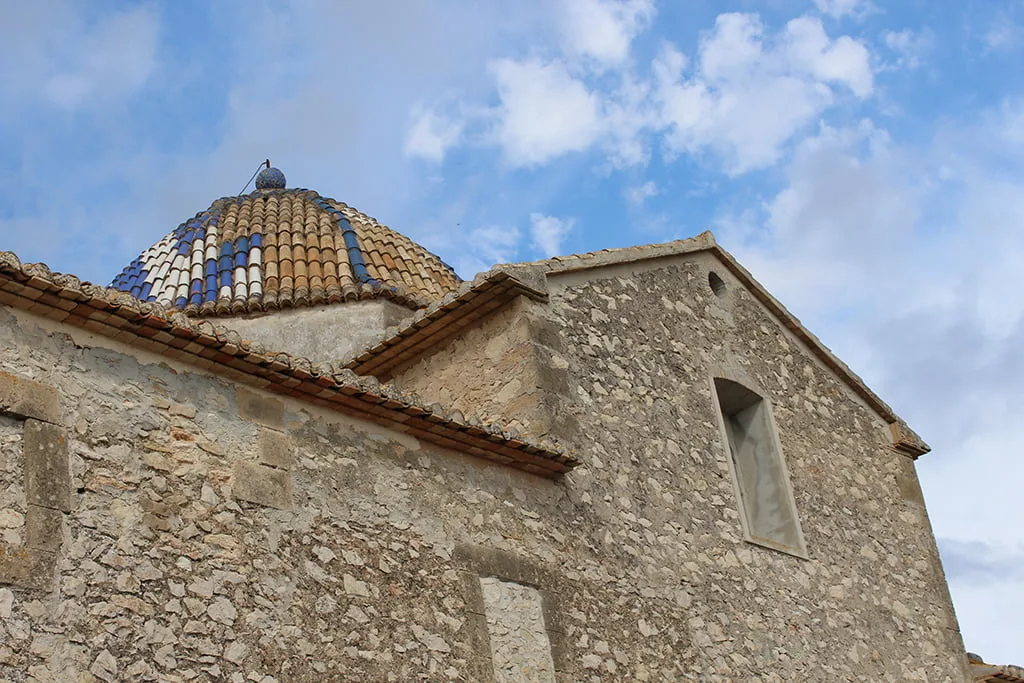 Cúpula de la iglesia de El Poble Nou de Benitatxell