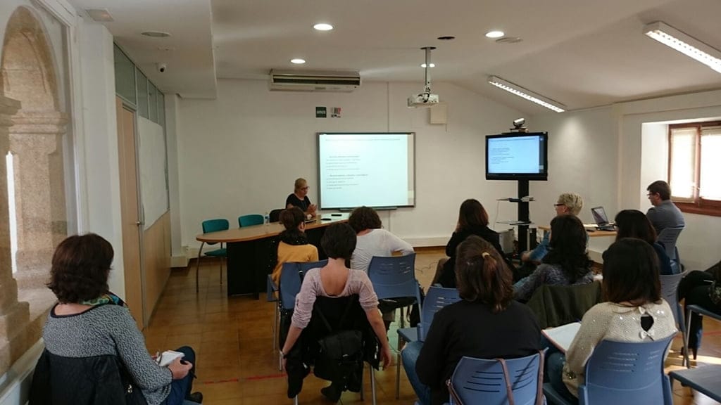 Momento de una de las charlas