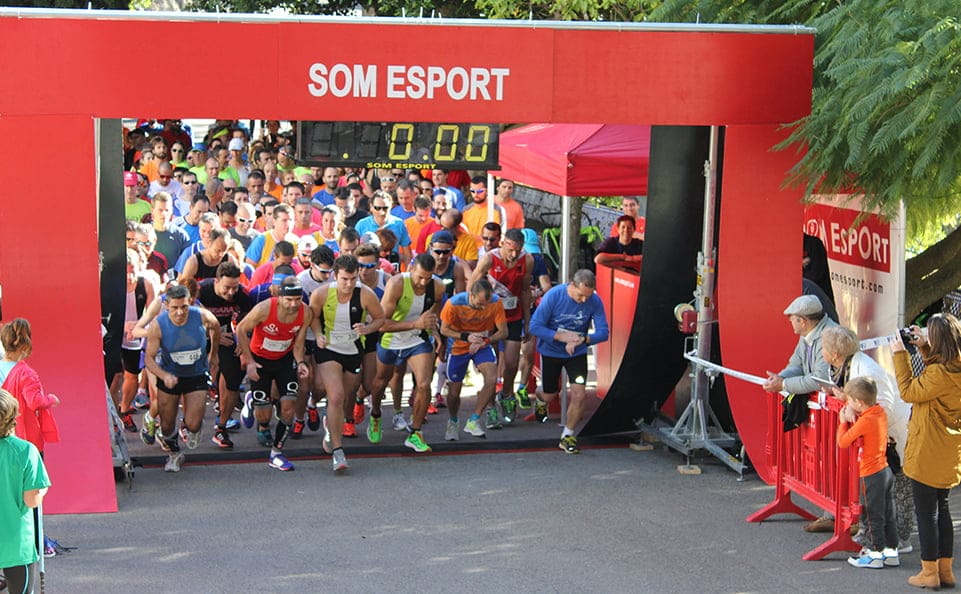 Salida de la prueba de Fontilles