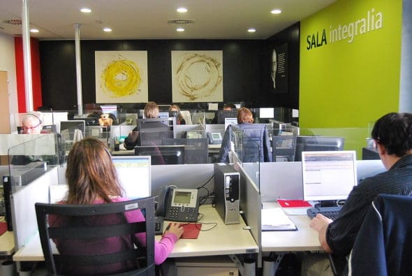 Trabajadores de la Sala Integralia
