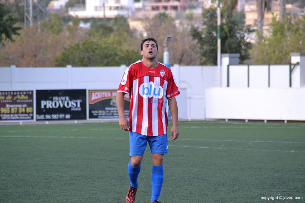 Un defensor del CD Jávea