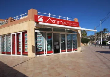 Fachada Atina Inmobiliaria