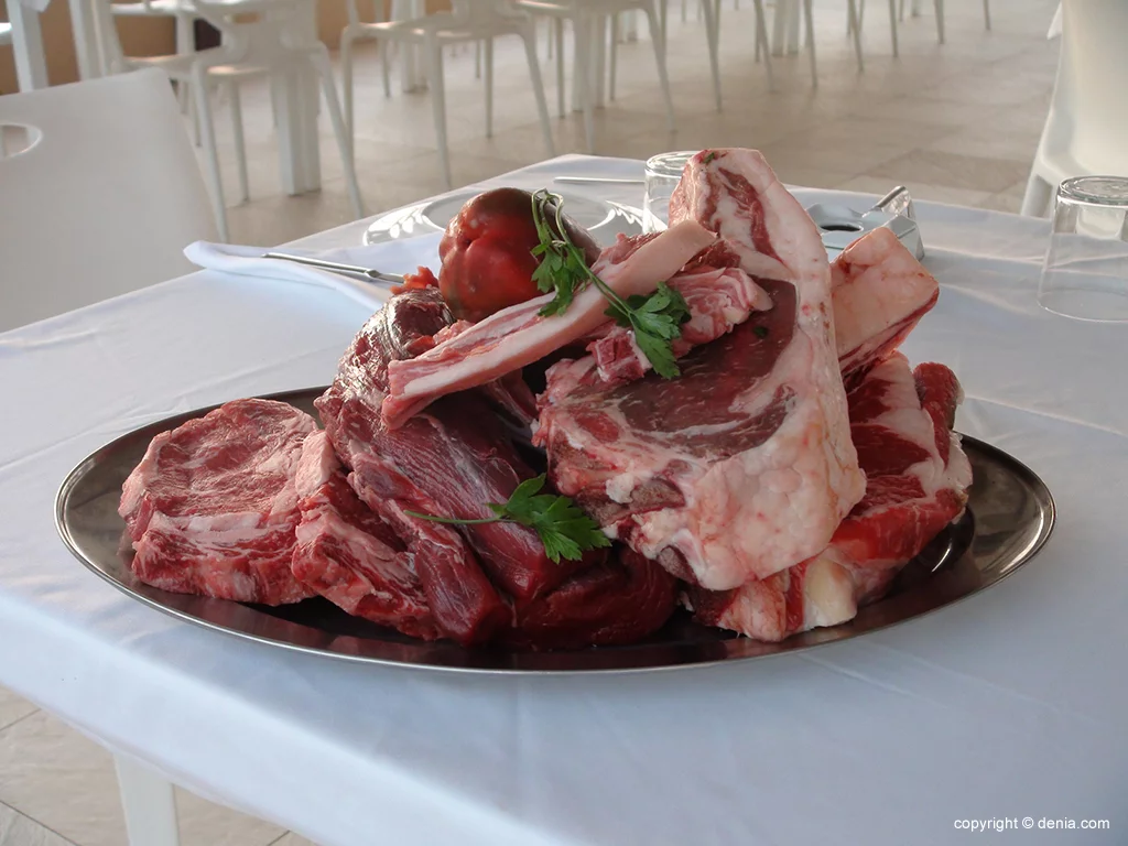 Carne fresca Hotel Noguera Mar