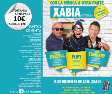 Cartel Noche de Humor Filà Faciners