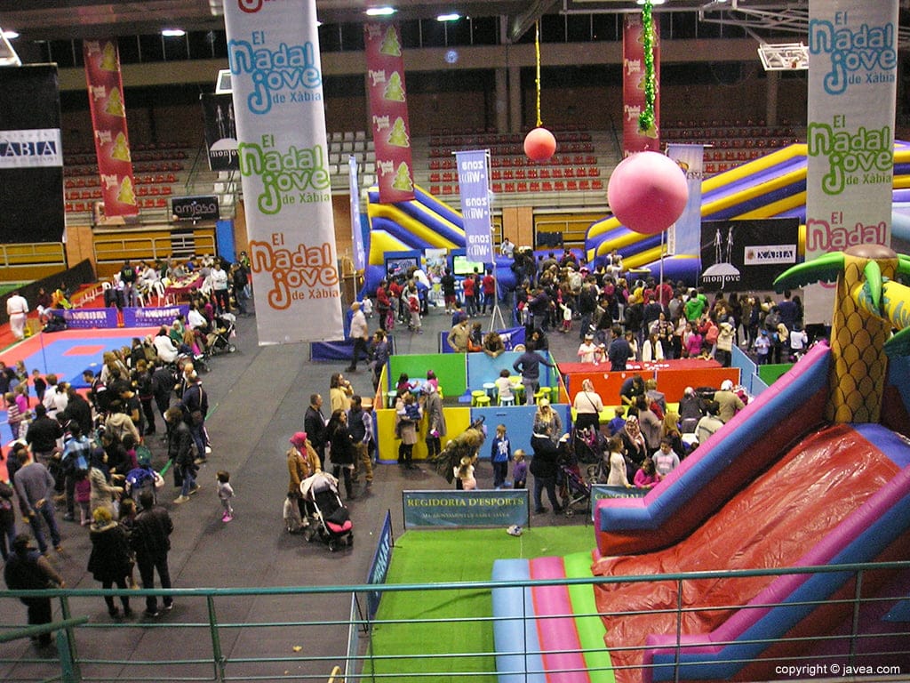 Castillo hinchables del Nadal Jove