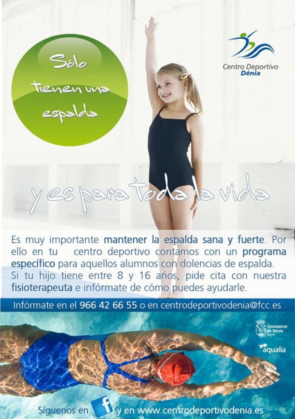 Espalda Sana gracias a Centro Deportivo Dénia