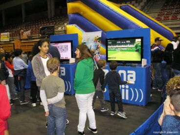 Juegos de wii en el Nadal Jove