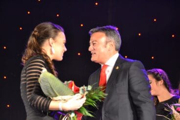 Mar Ajenjo hablando con Chulvi