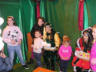 Entrega de cartas a los Pajes Reales