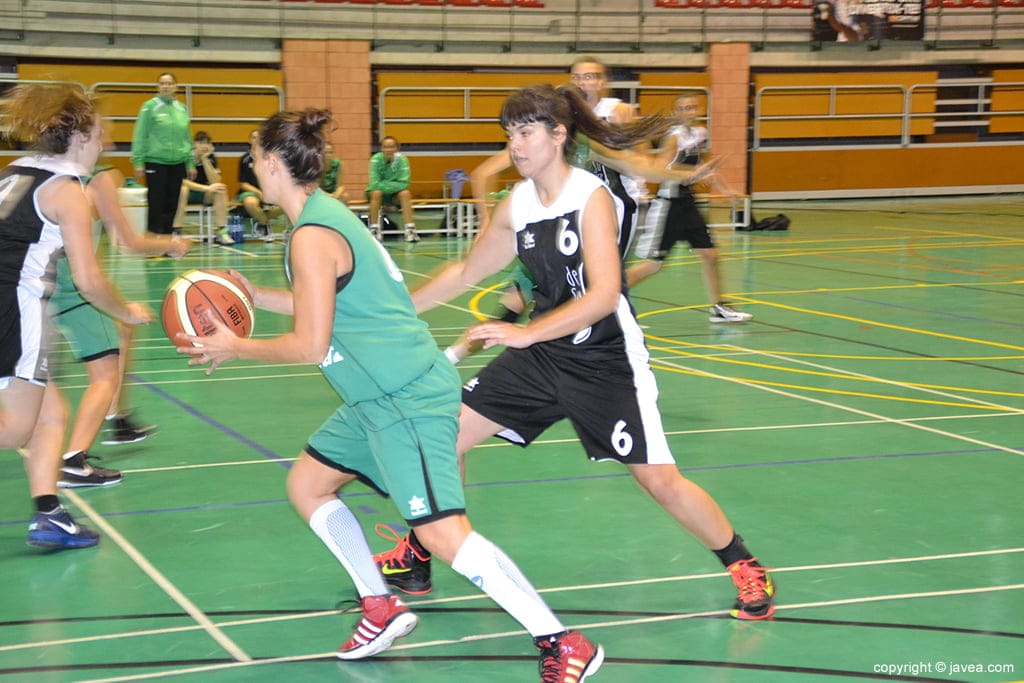 Partido del senior femenino del CB Joventut Xàbia