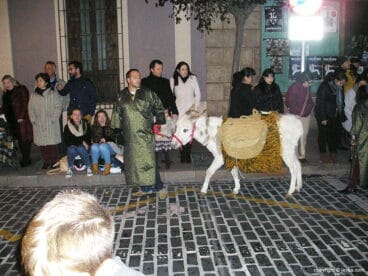Burritas en la cabalgata de Reyes