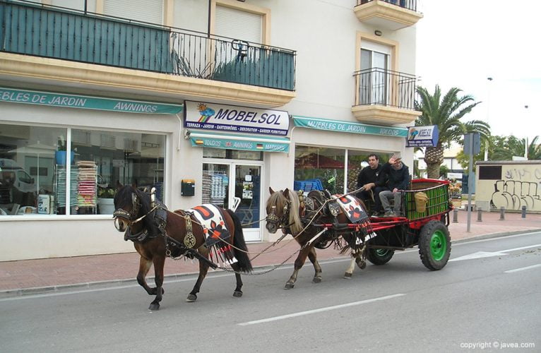 Celebración de San Antón en Xàbia