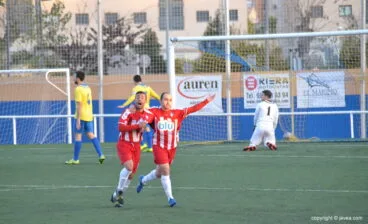 Dani García y Javi celebrando el gol