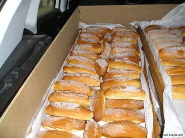 Bambas para la chocolatada de la Peña «La Burrera»