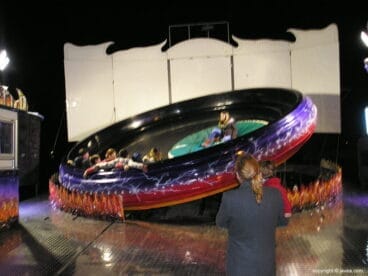 Atracción del Plato Giratorio