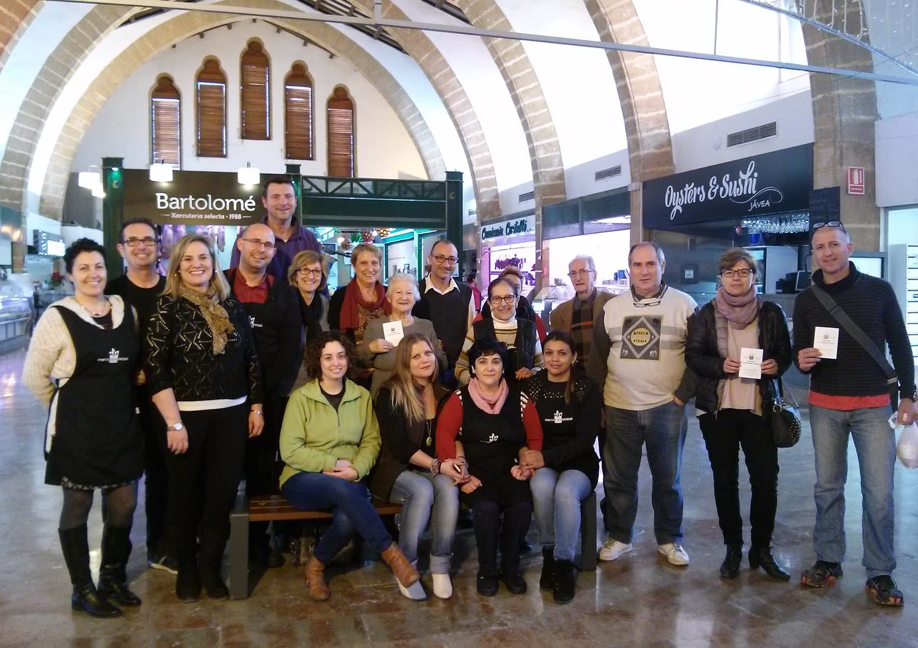 Ganadores de los vales de compra del Mercat Municipal de Xàbia