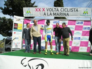Juan Jiménez con el maillot de Metas Volantes