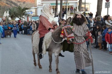 La Virgen María, San José y el niño Jesús