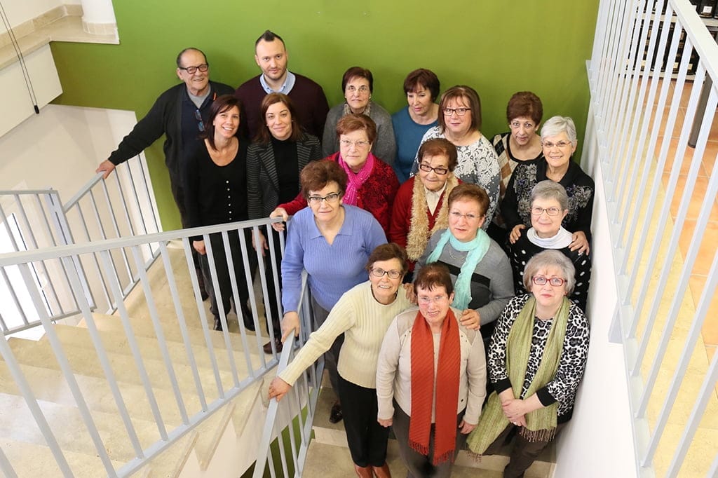 Participantes en el Taller de Memoria de Benitatxell