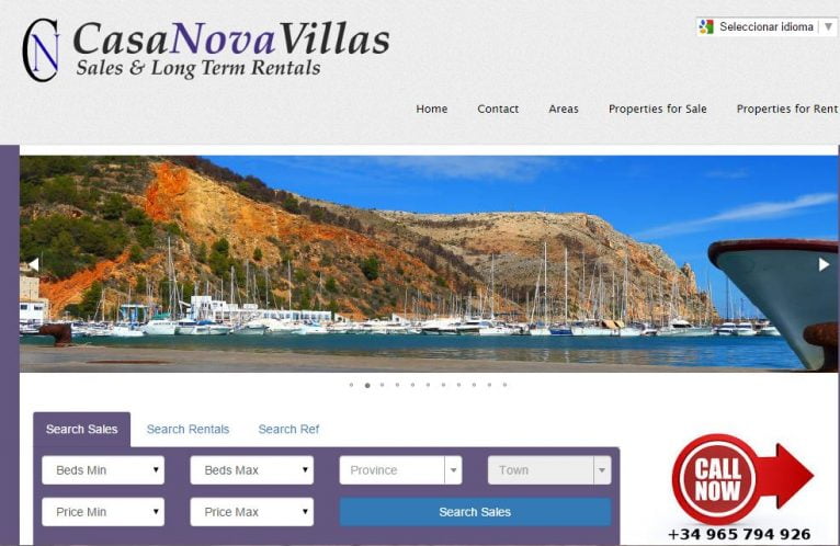 Web Casa Nova Villas